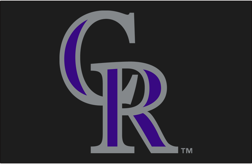 Colorado Rockies 2017-Pres Primary Dark Logo iron on transfers for T-shirts